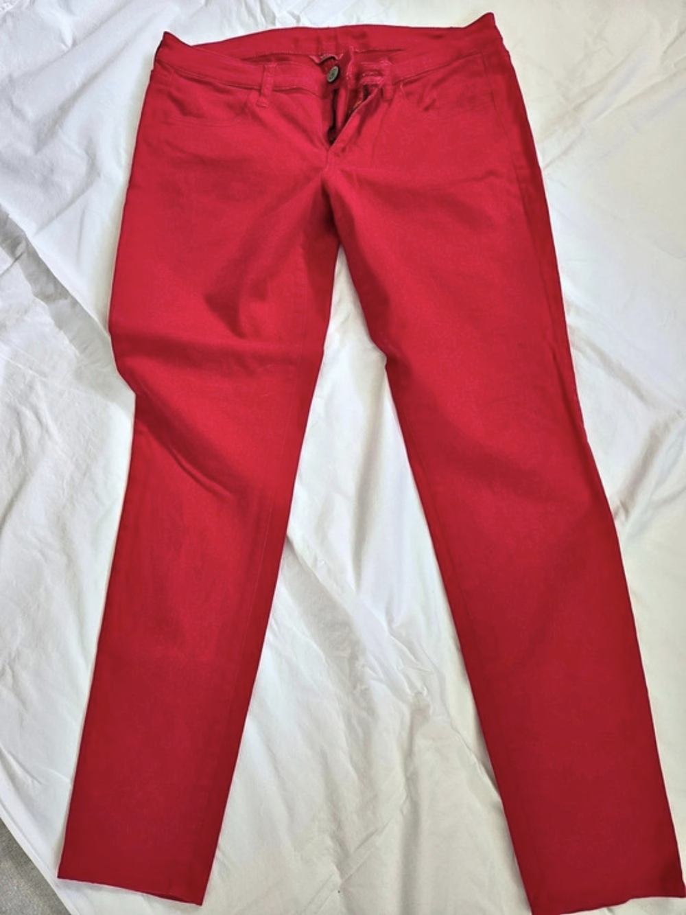 American Eagle Skinny Jeans/Jeggings in Red Size 12